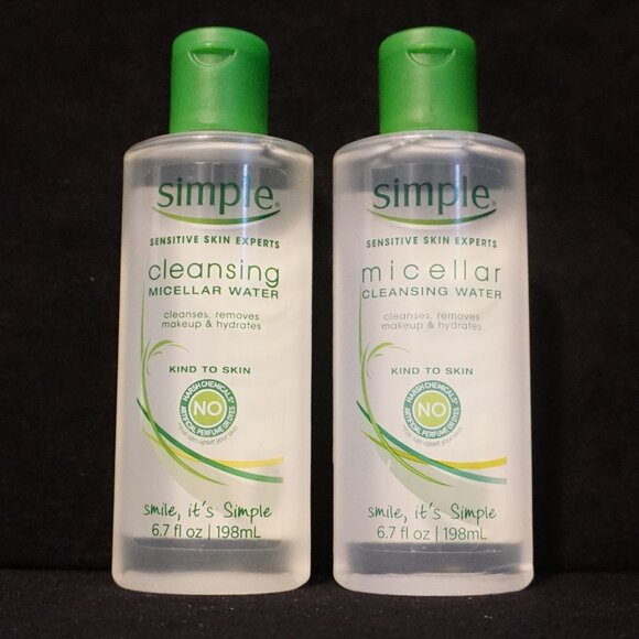 Simple Micellar Cleansing Water 2 Pack - Picture 1 of 4